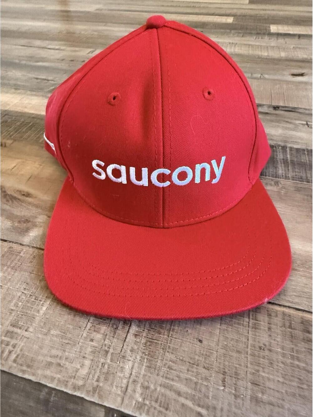Saucony Snapback Hat Baseball Cap Adjustable 1898 Embroidered